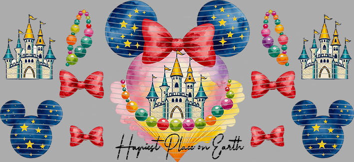 16oz Disney style-D-3403